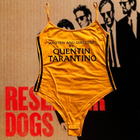 Forever 21 Tops - Yellow Tarantino body suit *flaw